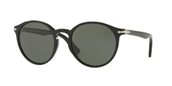 Persol PO3171S 95/58 black/crystal green polarized sunglasses