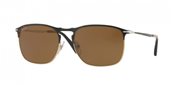 Persol PO7359S 107057 Matte Black/Gold sunglasses
