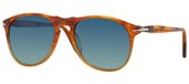 Persol PO9649S 1025S3 Havana/Gradient Blue Polar sunglasses