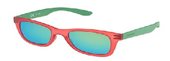 Police S1944 Z75V Verde, verde tornasolado sunglasses