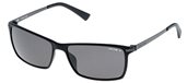 Police S1957 Polarized U28P matte black/smoke polarized sunglasses