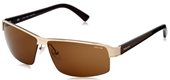 Police S8855 0349 Satin Gold Brown/Brown sunglasses