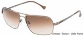 Police SPL147 Antique - Bronze - Matte Frame sunglasses