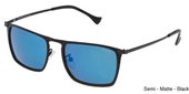 Police SPL155 Semi - Matte - Black sunglasses