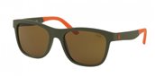 Polo PH4120 521673 MATTE OLIVE olive sunglasses