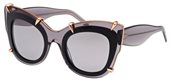 Pomellato PM0003S 001 GREY MIRROR sunglasses
