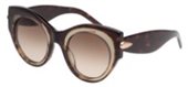 Pomellato PM0007S 002 BROWN GRADIENT sunglasses