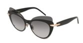 Pomellato PM0046S 001 Black/Grey sunglasses
