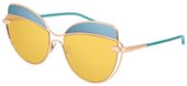 Pomellato PM0056S 004 YELLOW Sunglasses