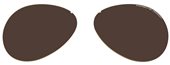 Porsche 8478 Lenses V-604 Brown sunglasses