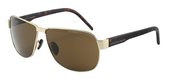 Porsche 8633 B Light Gold sunglasses