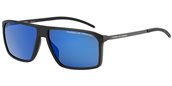 Porsche 8653 A Black / Blue Mirror sunglasses