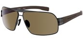 Porsche P8543 (B) Dark Brown, Matte Brown  sunglasses