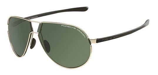 Porsche P8617 A Light Gold Sunglasses