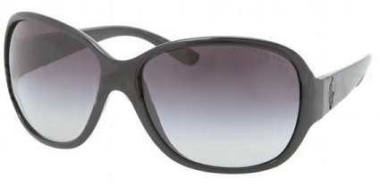 Ralph Lauren RL8090 50018G Black Grey Gradient Sunglasses
