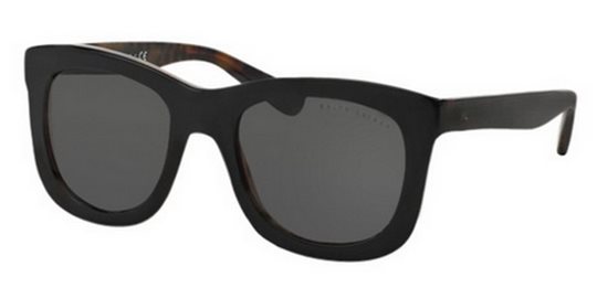 Ralph Lauren RL8137 526087 Black/Grey Sunglasses