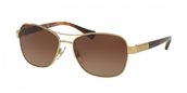 Ralph RA4119 3211T5 GOLD/ STRIATED BROWN sunglasses