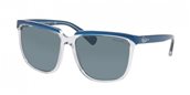 Ralph RA5214 316680 clear/blue solid sunglasses