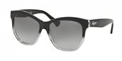 Ralph RA5219 144811 black grey gradient sunglasses