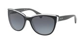 Ralph RA5230 1646T3 black/grey gradient polarized sunglasses