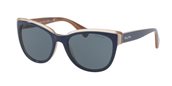 Ralph RA5230 164887 blue/dark grey solid Sunglasses
