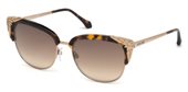 Roberto Cavalli RC1014 WEZN 52G	dark havana / brown mirror sunglasses