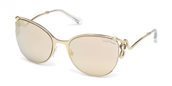 Roberto Cavalli RC1025 CAREGGINE CAREGGINE 32C gold / smoke mirror sunglasses