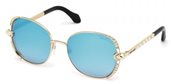 Roberto Cavalli RC974S 32X	gold / blu mirror sunglasses
