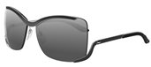 Silhouette Allure 8140 6220 Black/Grey sunglasses