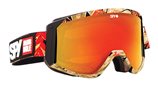 Spy Goggles Raider Snow SPY + Airhole/Bronze w/Red Spectra(+Persimmon Lens) sunglasses