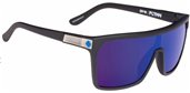 Spy FLYNN 670323973317 SOFT MATTE BLACK - HAPPY BRONZE w/ DARK BLUE SPECTRA sunglasses