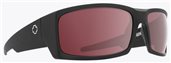 Spy GENERAL 673118374792 MATTE BLACK - HAPPY ROSE w/SILVER SPECTRA MIRROR sunglasses