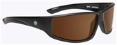 Spy JACKMAN 673505003865 MATTE BLACK CA ANSI/US MILITARY - HAPPY BRONZE sunglasses