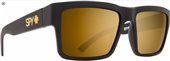Spy MONTANA 183528973417 AF SOFT MATTE BLACK - HAPPY BRONZE w/ GOLD MIRROR sunglasses