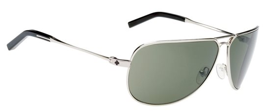 Spy Wilshire Silver/Happy Grey Green Sunglasses