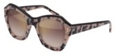 Stella McCartney SC0022S 002 BROWN GRADIENT+MIRROR Sunglasses