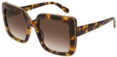 Stella McCartney SC0093S 003 BROWN GRADIENT sunglasses