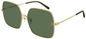 Stella McCartney SC0158S 001 GREEN sunglasses