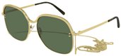 Stella McCartney SC0166S 001 GREEN sunglasses