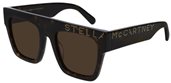 Stella McCartney SC0170S 005 BROWN sunglasses