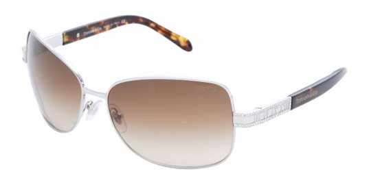 Tiffany TF3009B 60013B Silver/Brown Gradient Sunglasses