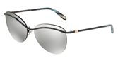 Tiffany TF3057 60016V black/light grey mirror silver sunglasses
