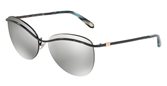 Tiffany TF3057 60016V black/light grey mirror silver sunglasses