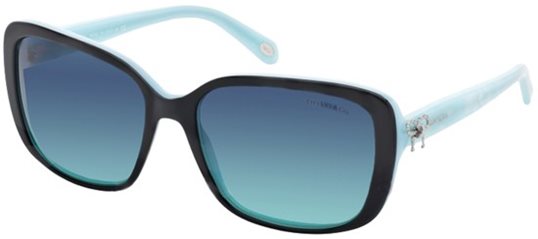 Tiffany TF4092 80554S Black Azure Sunglasses