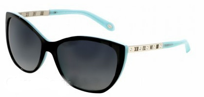 Tiffany TF4094BF 8055T3 Black/Polar Grey gradient Sunglasses