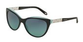 Tiffany TF4119 80559S black/azure gradient blue sunglasses