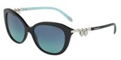 Tiffany TF4130 80019S black azure gradient blue sunglasses