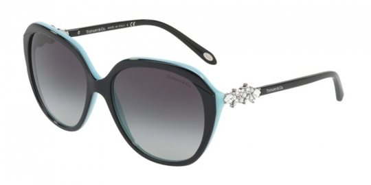 Tiffany TF4132BF 80553C black/gray gradient Sunglasses