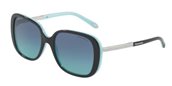 Tiffany TF4137BF 80559S black/azure gradient blue sunglasses