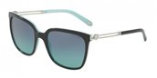 Tiffany TF4138F 80559S black/azure gradient blue sunglasses